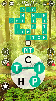 wordscapes level 73 answer