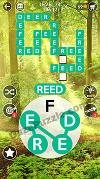 wordscapes level 74 answer