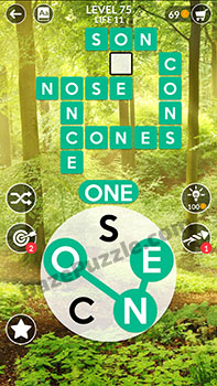 wordscapes level 75 answer