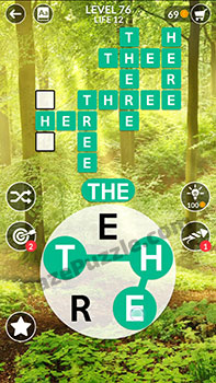 wordscapes level 76 answer