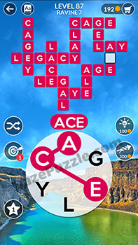 wordscapes level 87 answer