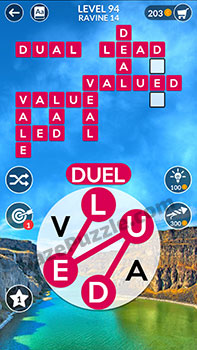 wordscapes level 94 answer