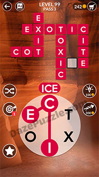 wordscapes level 99 answer
