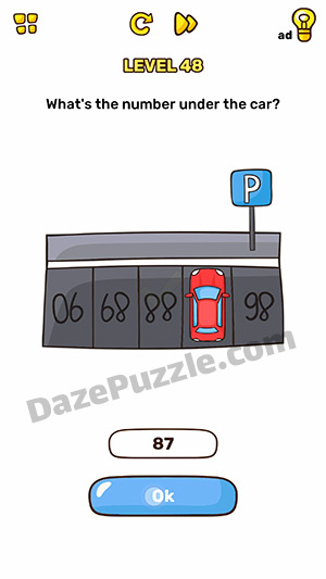 brain blow level 48 answer
