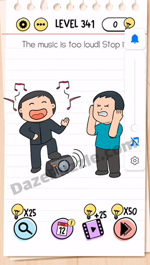brain test level 341 answer