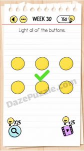 brain test week 30 answer