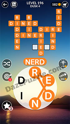 wordscapes level 196 answer
