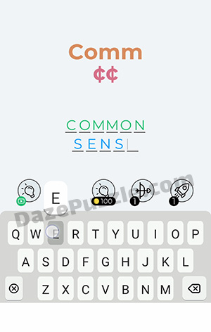 Dingbats Level 61 (Comm) Answer