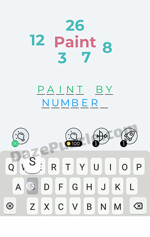 Dingbats Level 68 (Paint) Answer