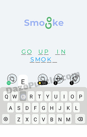 Dingbats Level 70 (Smo Go ke) Answer