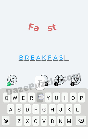 Dingbats Level 75 (Fa st) Answer