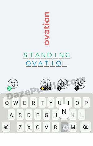 Dingbats Level 78 (ovation) Answer