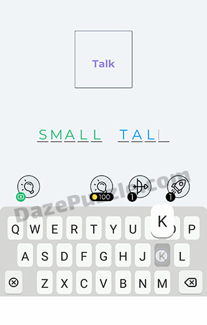 Dingbats Level 43 (Talk) Answer