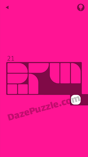 Pink level 21 answer