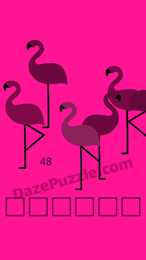 Pink level 48 answer