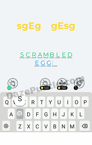 Dingbats Level 129 (sgEg gEsg) Answer