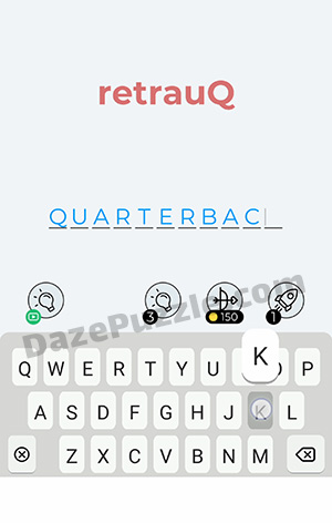 Dingbats Level 182 (retrauQ) Answer