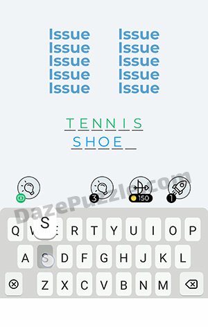 Dingbats Level 199 (Issue Issue) Answer