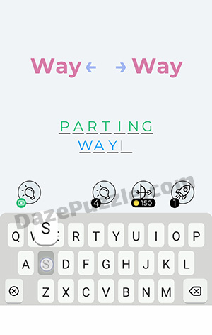 Dingbats Level 226 (Way Way) Answer