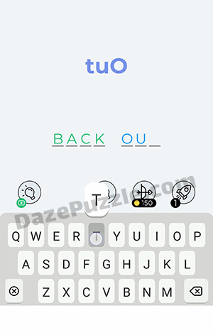 Dingbats Level 231 (tuO) Answer