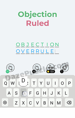 Dingbats Level 252 (Objection Ruled) Answer