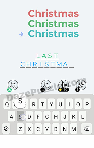 Dingbats Level 257 (Christmas) Answer