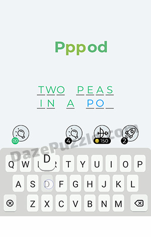 Dingbats Level 262 (pppod) Answer