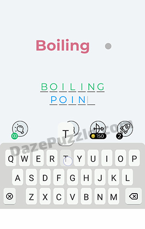 Dingbats Level 278 (Boiling) Answer