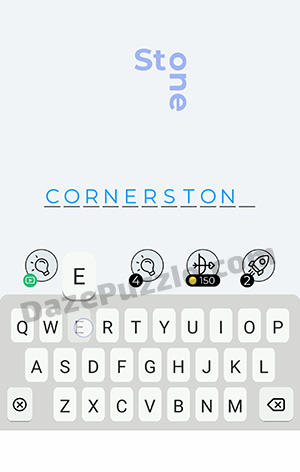 Dingbats Level 281 (Stone) Answer