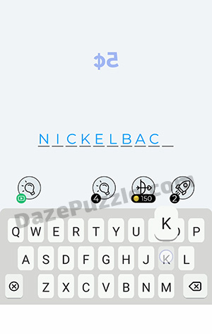 Dingbats Level 317 (¢5) Answer