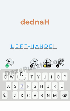 Dingbats Level 325 (dednaH) Answer