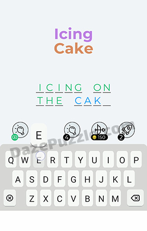 Dingbats Level 332 (Icing Cake) Answer