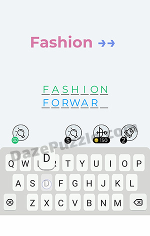 Dingbats Level 357 (Fashion) Answer