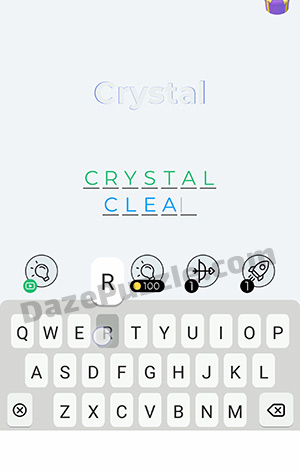 Dingbats Level 82 (Crystal) Answer