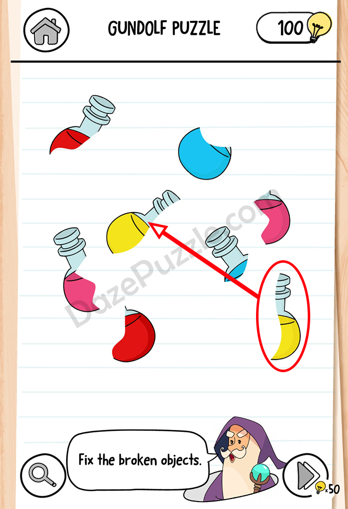 Brain Test 3 level 14 answer