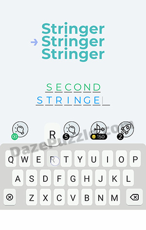 Dingbats Level 371 (Stringer) Answer