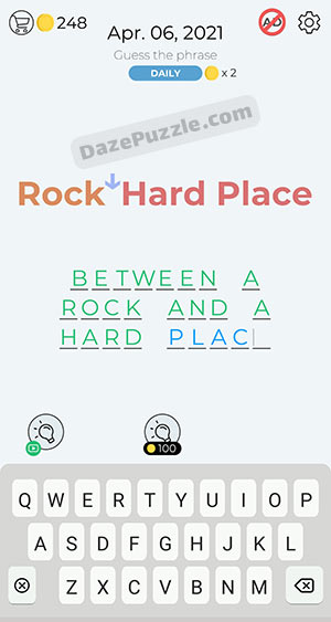 dingbats april 6 2021 daily puzzle answer