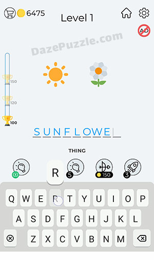 dingbats emoji puzzles level 1 answer