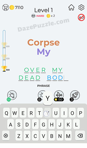 dingbats hard level 1 answer