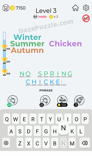 dingbats hard level 3 answer