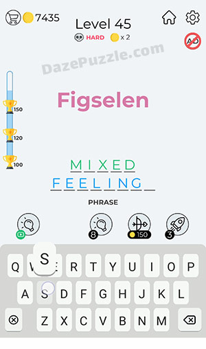 dingbats hard level 45 answer