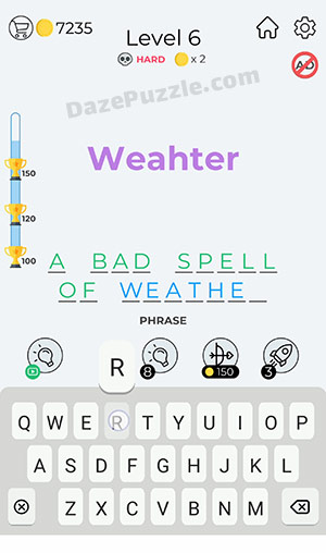 dingbats hard level 6 answer