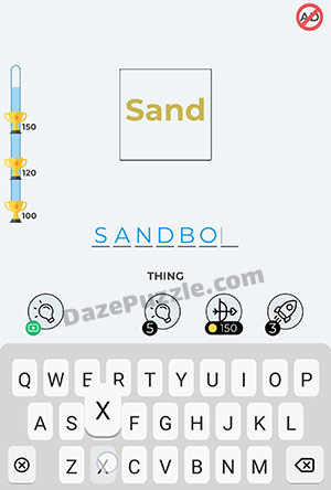 Dingbats Level 398 (Sand) Answer