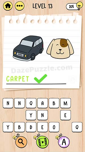 brain test tricky words level 13 answer