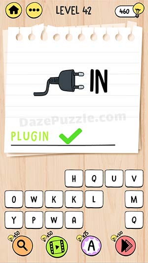 brain test tricky words level 42 answer