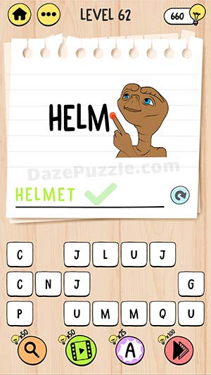 brain test tricky words level 62 answer