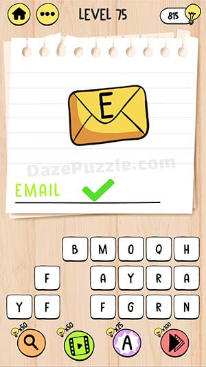 brain test tricky words level 75 answer