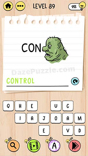 brain test tricky words level 89 answer