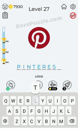 dingbats logo quiz level 27 answer