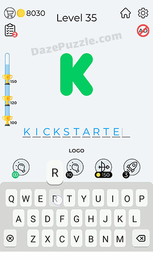 dingbats logo quiz level 35 answer
